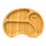 Bamboo Baby Plate Elephent Shape