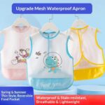 Premium Mesh Waterproof Baby Bib Apron - Image 3