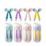 Soft Grip Flexible Spoon & Fork Set - Image 2