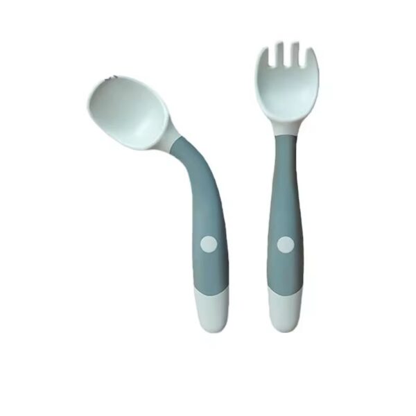 Soft Grip Flexible Spoon & Fork Set